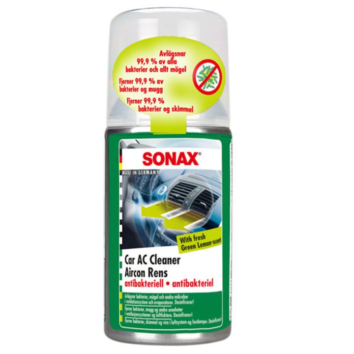Sonax Car Ac Cleaner - Lemon - mekonomen.no