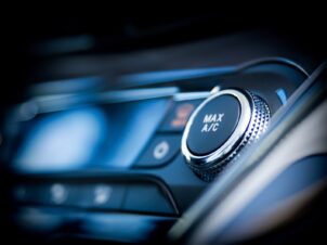 air condition knapp i bilen