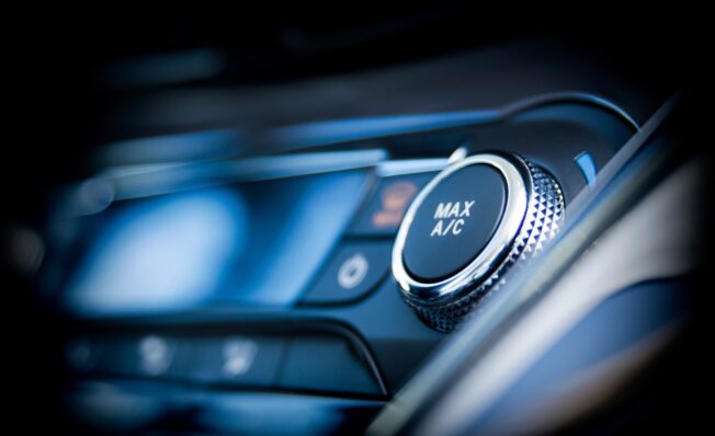 air condition knapp i bilen